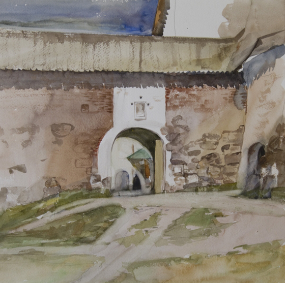 portfolio_gal/Aquarelle/Nikolsky Gates of Solovetsky Monastery.JPG